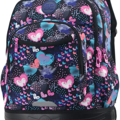 Mochila Trolley Buzzer Stamp Hearts - COOLPACK