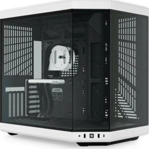 Caixa Extended-ATX Y70 Tempered Glass Preto/ (Branco) – HYTE