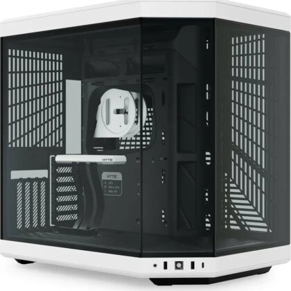 Caixa Extended-ATX Y70 Tempered Glass Preto/ (Branco) - HYTE