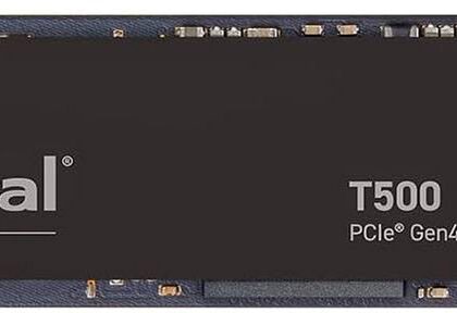 SSD M.2 2280 T500 4TB TLC NAND NVMe PCIe Gen 4.0x4 - CRUCIAL