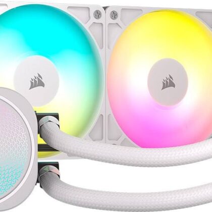 Water Cooler CPU Nautilus 240 RS ARGB 240mm (Branco) - CORSAIR