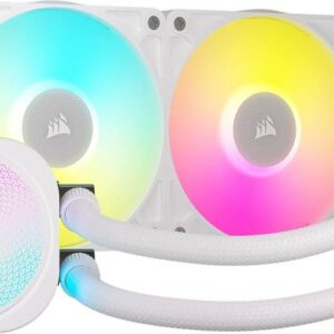 Water Cooler CPU iCue Link Titan 240 RX RGB 240mm (Branco) - CORSAIR
