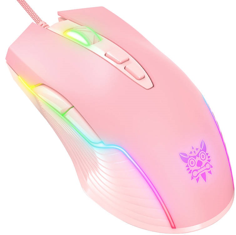 Rato Gaming 6400 DPI CW905 (Rosa) - ONIKUMA
