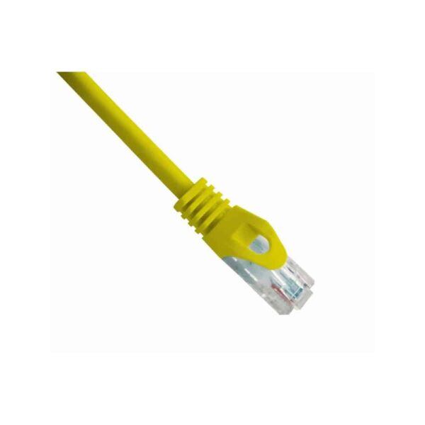 Cabo Rede Cat 6. 0.5M - Amarelo