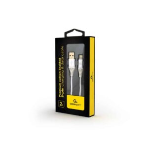 Cabo Usb 2.0 Para Lightning 2Mt Branco Blister