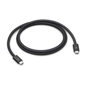 Cabo de Carga Apple Thunderbolt 4 Pro de conector USB Type-C a USB Type-C 1.8m Preto