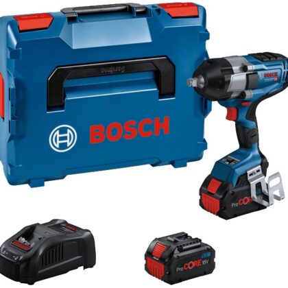 Aparafusadora GDS 18V-1000 750RPM c/ 2 Baterias + Carregador + Mala L-BOXX 136N - BOSCH