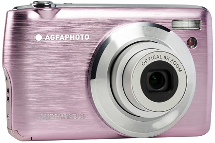 Câmara Fotográfica Digital Compact Realishot DC8200 (Rosa) - AGFAPHOTO