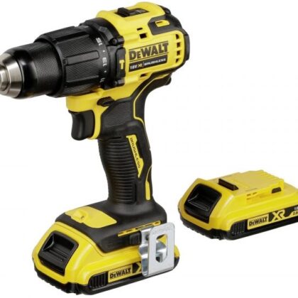 Berbequim Percussão 18V 2,0Ah 1650RPM (Preto/Amarelo) - DEWALT