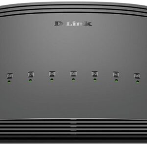 Switch de Rede Não-Gerido 8 Portas Gigabit (Preto) – D-LINK