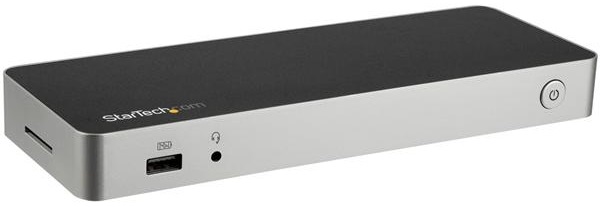 Duplicador de Portas USB 3.0 (3.1 Gen 1) Type-C DK30CHDPPDUE (Preto/Prateado) - STARTECH