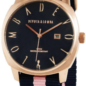 Relógio Analógico DL8MSPBLPK3BU 42MM (Rosa) - DEVOTA & LOMBA