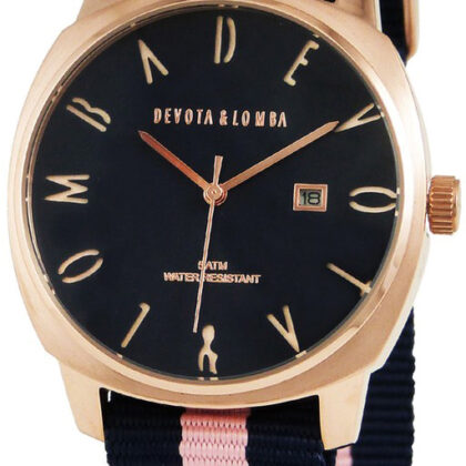 Relógio Analógico DL8MSPBLPK3BU 42MM (Rosa) - DEVOTA & LOMBA