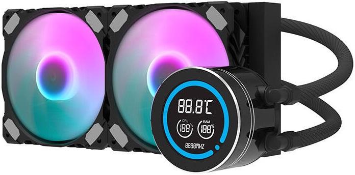 Water Cooler CPU 240mm DN-D240 (Preto) - DARKFLASH