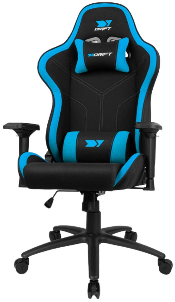 Cadeira Gaming DR110 (Preto/Azul) - DRIFT