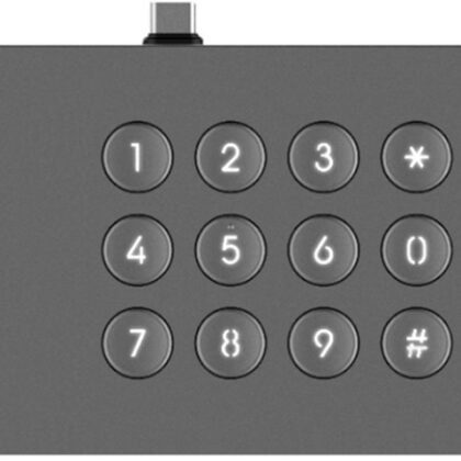 Leitor Biométrico de Impressão Digital e Teclado p/ Videoporteiro DS-KD9633 - HIKVISION