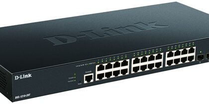 Switch de Rede 28 Portas Base T Smart Man - D-LINK
