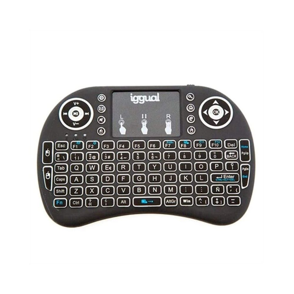 Mini Teclado Wireless Iggual com painel tactil