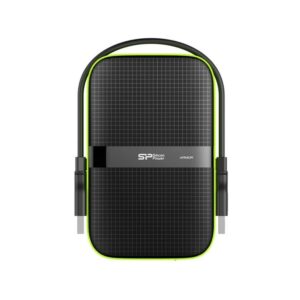 Disco Duro Externo Silicon Power 4TB A60 2.5" USB 3.1 Armor AntiChoque e Prova Agua Preto
