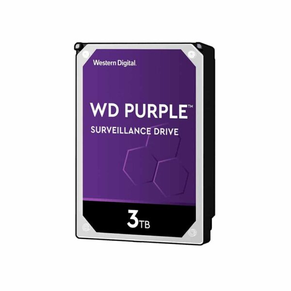 Disco Duro Western Digital WD Purple Surveillance 3TB 3.5" SATA III 64MB