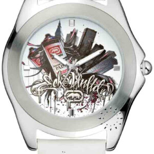 Relógio Analógico E07502G2 44MM (Prateado) – MARC ECKO