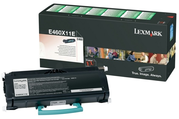 Toner E460 Preto (11000 Páginas) - LEXMARK