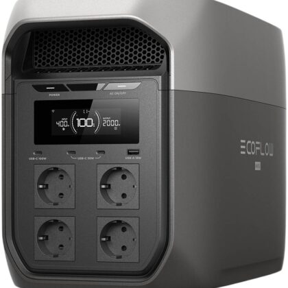 Power Station Portátil Delta 3 Max 2048Wh - ECOFLOW