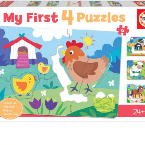 My First Puzzles Animais da Quinta 5-6-7-8 – EDUCA