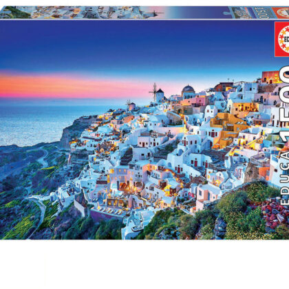 Puzzle 1500 Santorini - EDUCA