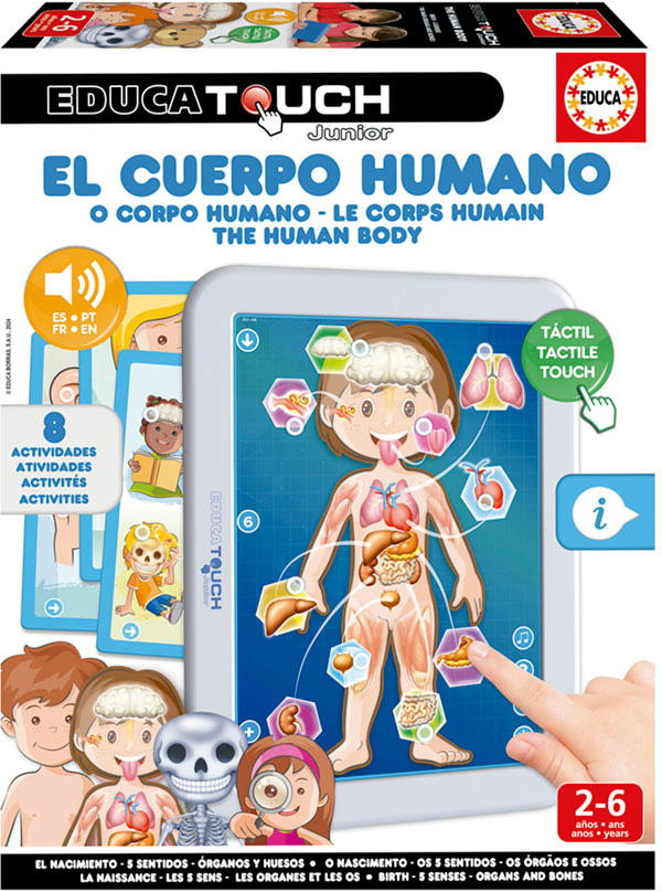 EdTouch Junior Corpo Humano - EDUCA