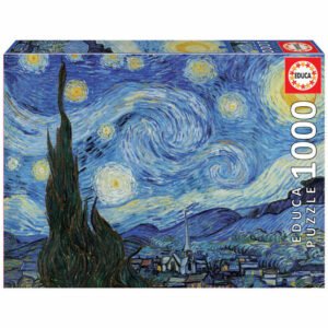 Puzzle 1000 Noite Estrelada, Van Gogh - EDUCA