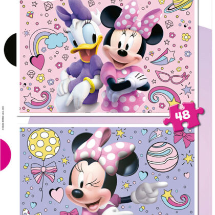 2x Puzzle 48 Minnie - EDUCA