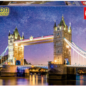 Puzzle 1000 Tower Bridge, LondresNeon - EDUCA