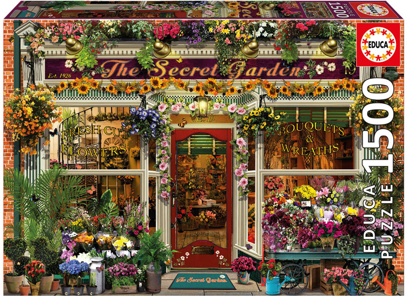 Puzzle 1500 The Secret Garden - EDUCA
