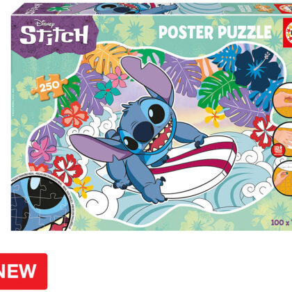 EdPoster Puzzle 250 Stitch - EDUCA
