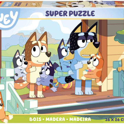 Super Puzzle Madeira 100 Bluey - EDUCA