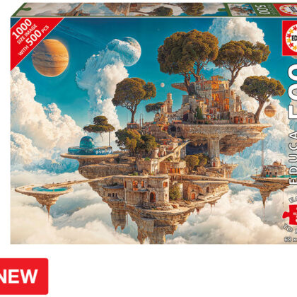 Puzzle 500 Progress Reino das Nuvens - EDUCA