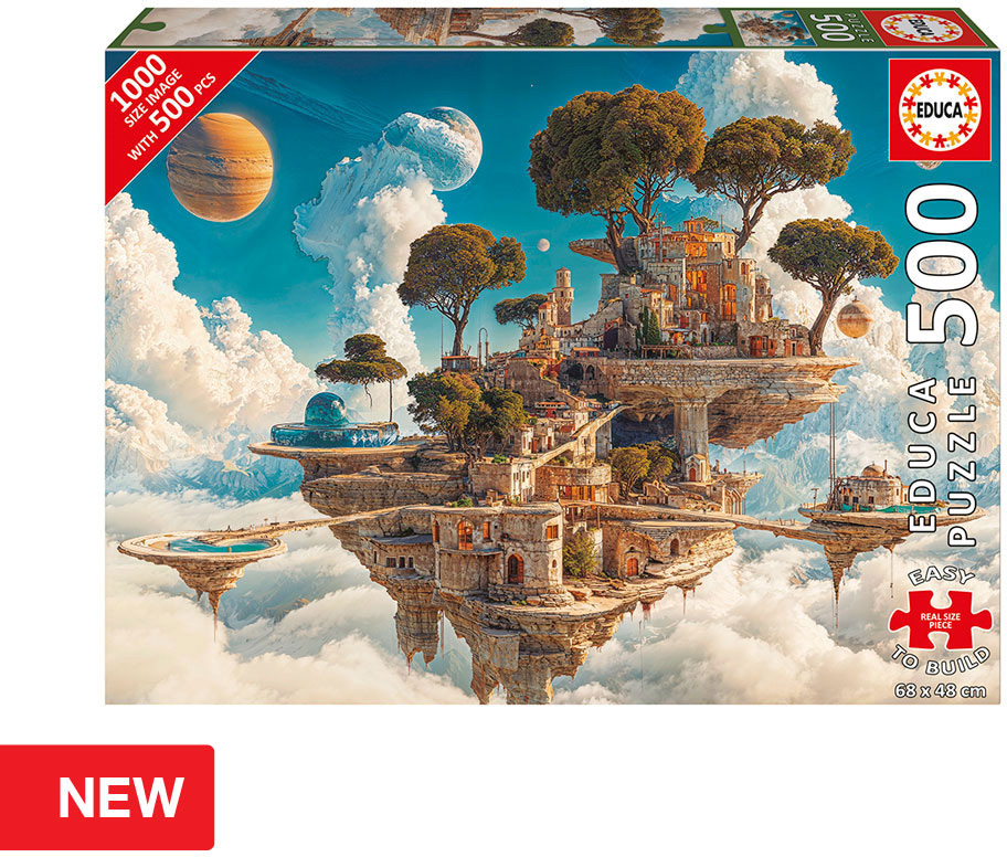 Puzzle 500 Progress Reino das Nuvens - EDUCA