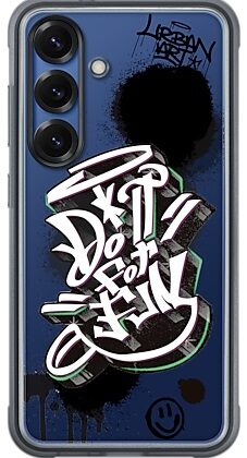 Capa Wallpaper Inteligente (Rugged) p/ Galaxy S25 (Preto) - SAMSUNG