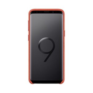 Capa SAMSUNG Galaxy S9 Alcântara Cover Vermelho – EF-XG960AREGWW