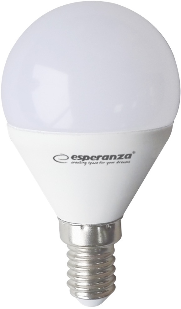 Lâmpada LED G45 E14 3W Branco Q. 3000K 260Lm - ESPERANZA