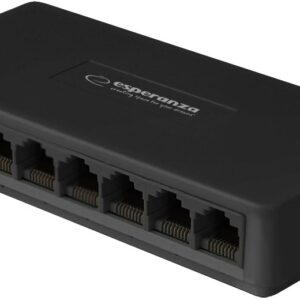 Switch GIGABIT 10/100/1000Mbps (8 Portas) - ESPERANZA