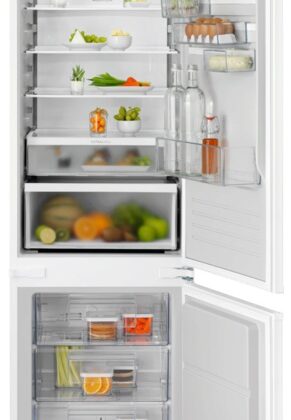 Frigorífico Combinado de Encastre Serie 600 TwinTech ENT6MD19S3 269L No Frost (Branco) - ELECTROLUX