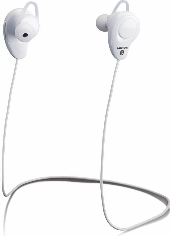 Auriculares Bluetooth EPB 015 (Branco) - LENCO