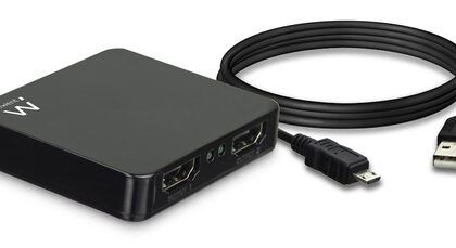 Splitter HDMI - 2x HDMI UltraHD 4K (Preto) - EWENT