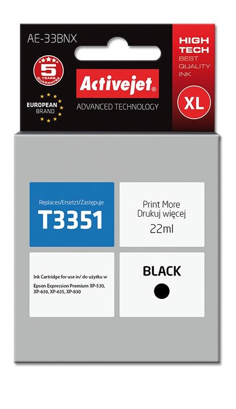 Tinteiro T3351 Compatível c/ Epson (Preto) - ACTIVEJET