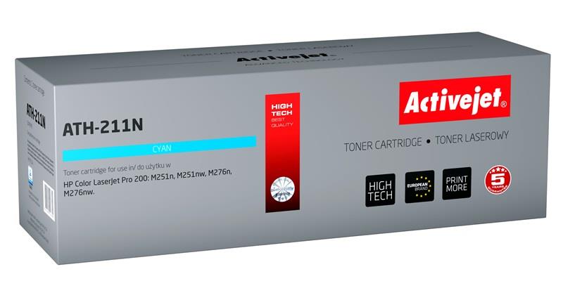 Toner ATH-211N Compatível HP (Ciano) - ACTIVEJET
