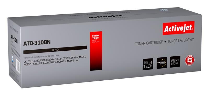 Toner ATO-310BN Compatível Oki (Preto) - ACTIVEJET