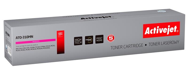 Toner ATO-310MN Compatível Oki (Magenta) - ACTIVEJET