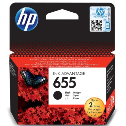 Tinteiro 655 Original (Preto Foto) - HP